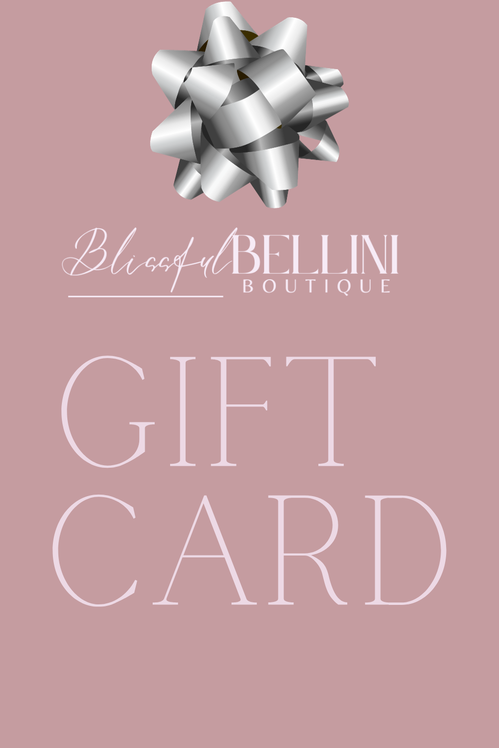 Blissful Bellini Gift Card