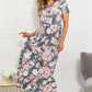 In Bloom Floral Tiered Maxi Dress