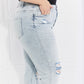 VERVET Stand Out Distressed Cropped Jeans