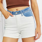 Judy Blue Desiree High Waisted Two-Tone Shorts