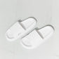 Arms Around Me Open Toe Slide in White